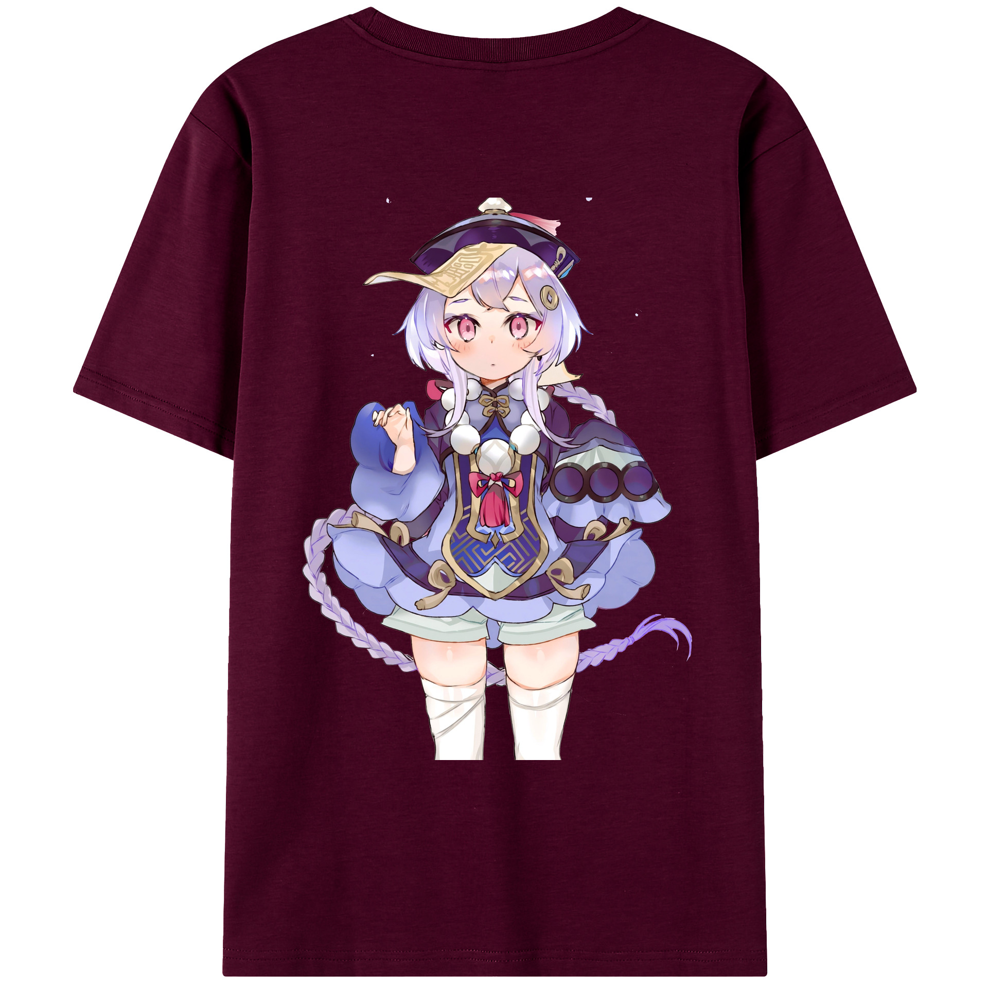 げんし神 七七 なな  genshin Nana レディース半袖Tシャツ(バックプリント)